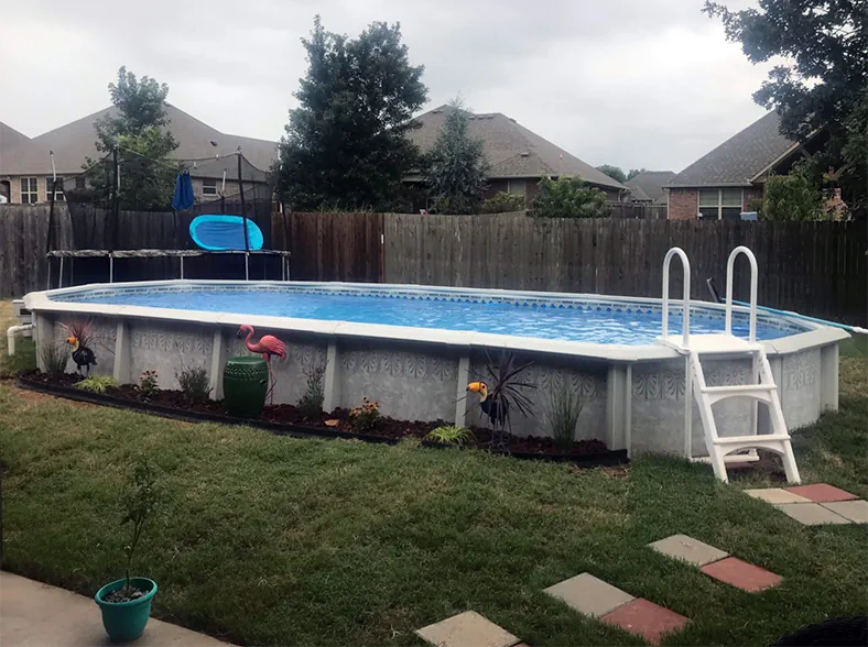 Above Ground Pool Install
